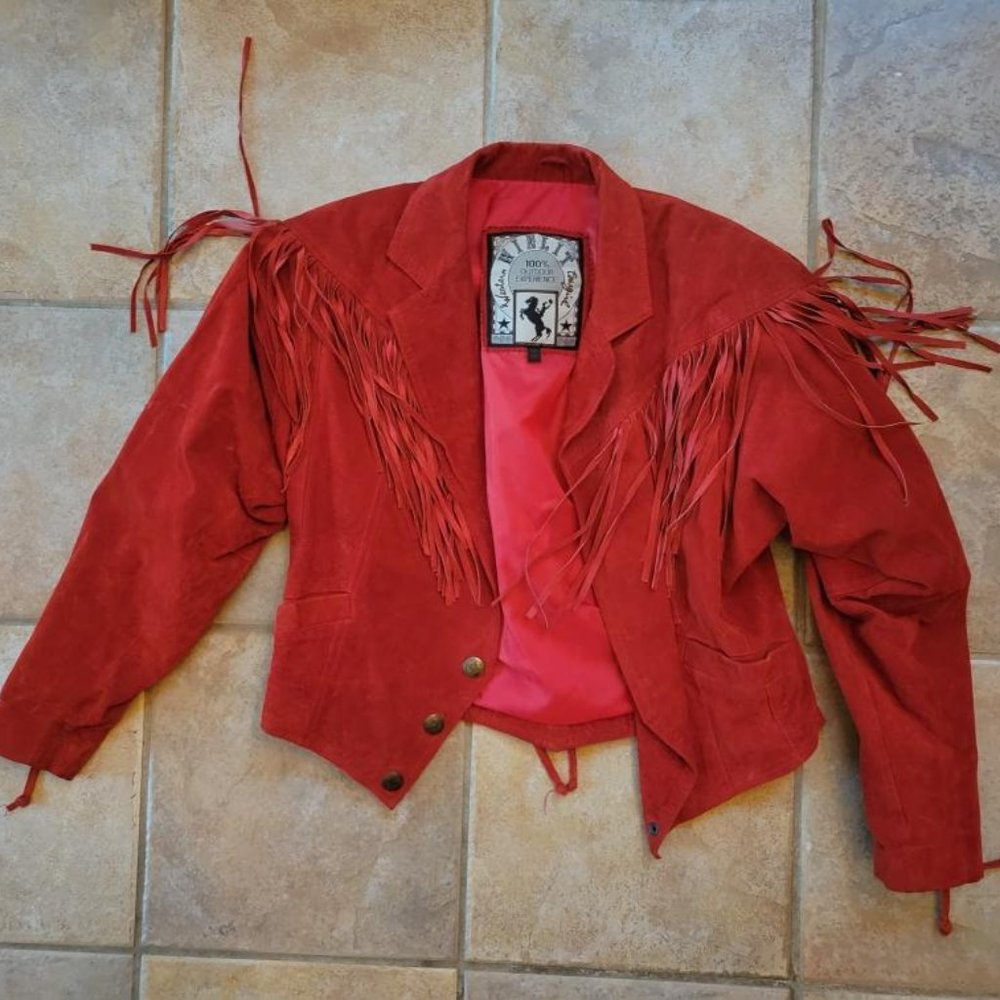 Western Cowboy red jacket